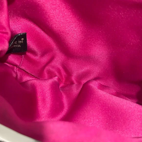 COACH KISS LOCK COIN PURSE WALLET SIGNATURE TARTAN PLAID SILVER FRAME. - Picture 5 of 5